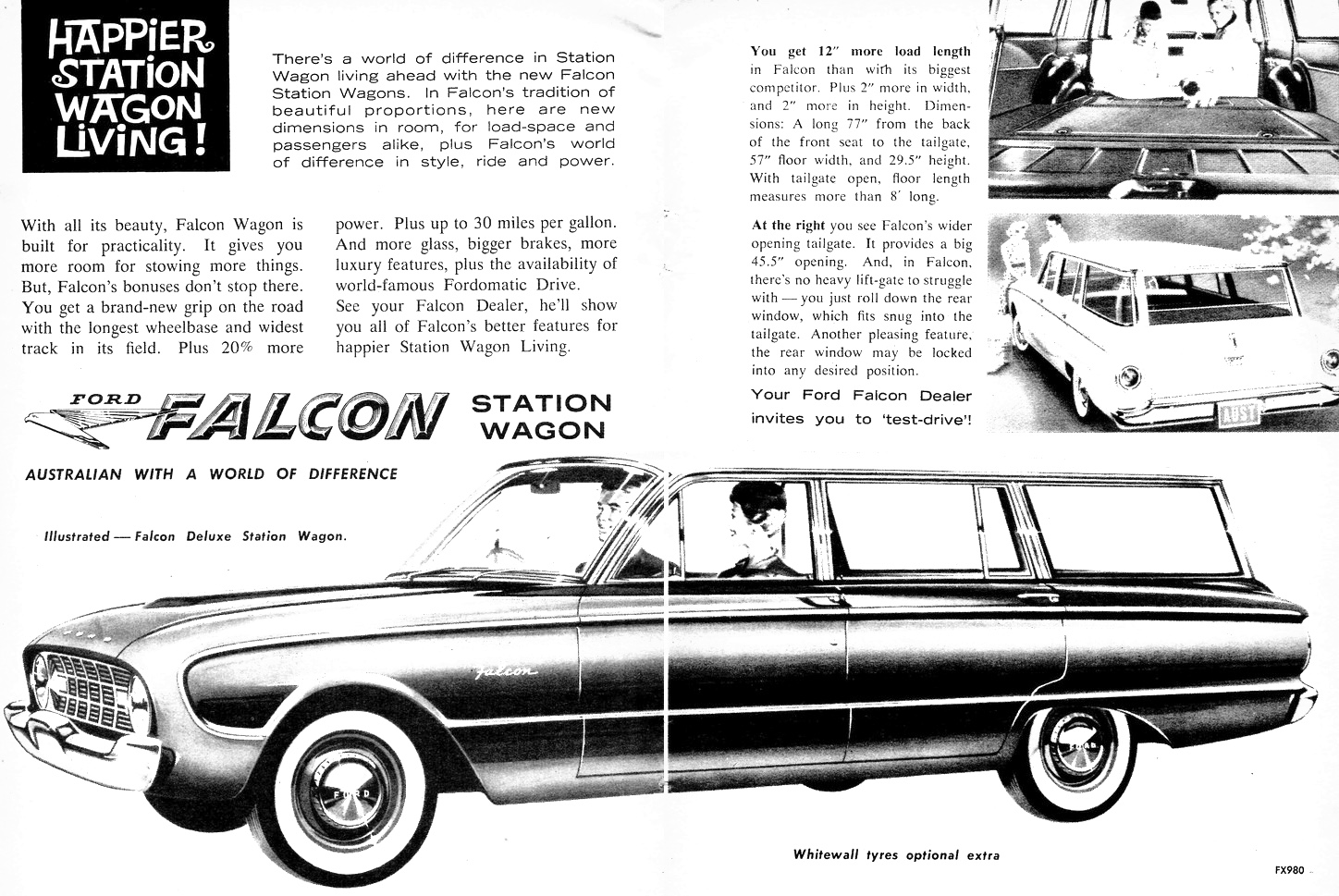 1961 XK Ford Falcon Wagons